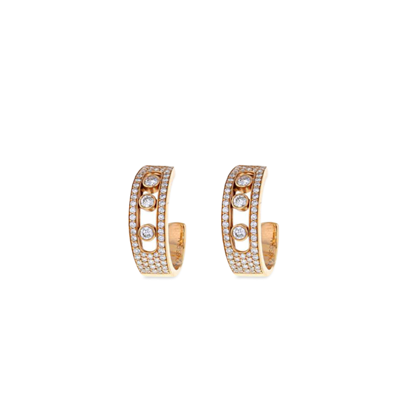 MESSIKA MOVE HOOP EARRINGS